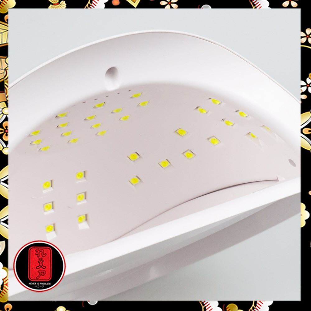 Biutte.co Pengering Kutek Kuku LED UV Nail Dryer 120 W - Dmoley SUNX5MAX - White