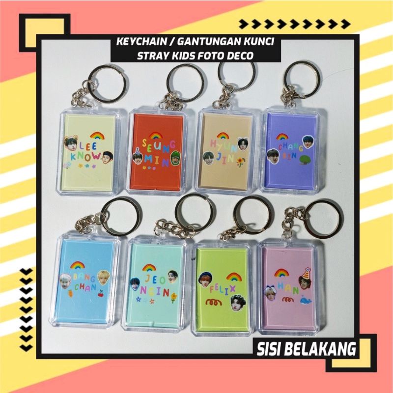 Gantungan Kunci // Keychan // Keyring STRAYKIDA / SKZ