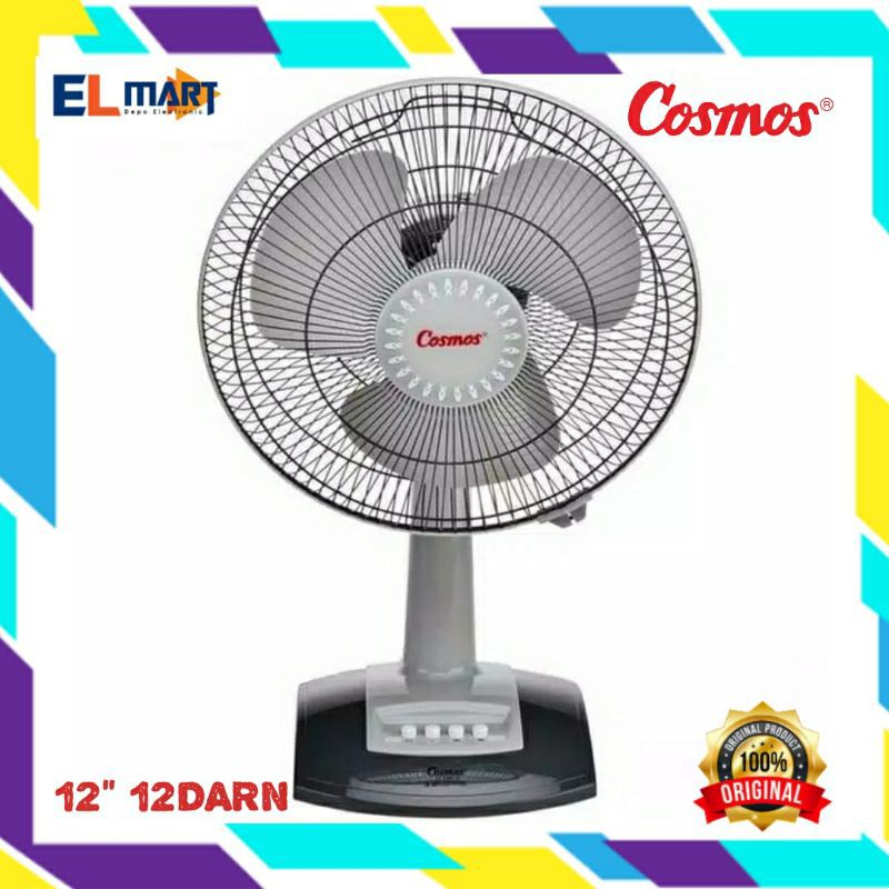 Cosmos desk fan 12 inch 12DARN - 12 DARN - kipas angin meja 12&quot; - kipas angin duduk