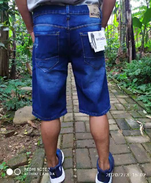 COD CELANA JEANS PENDEK PRIA MOTIF SOBEK ROBEK RIPPED TERBARU DAN TERLARISs