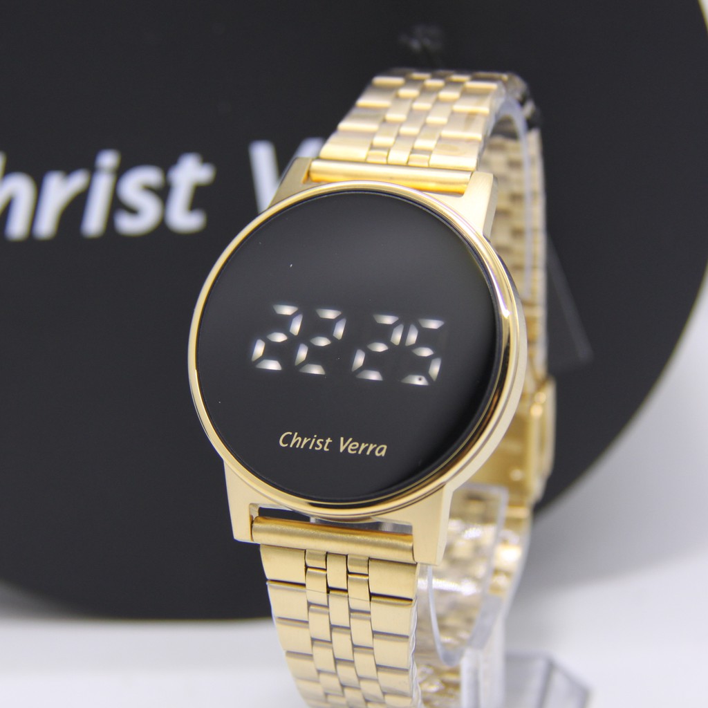 CHRIST VERRA JAM TANGAN ARLOJI WANITA DIGITAL ORIGINAL GARANSI 71183 JAM TANGAN CEWEK ARLOJI CEWEK