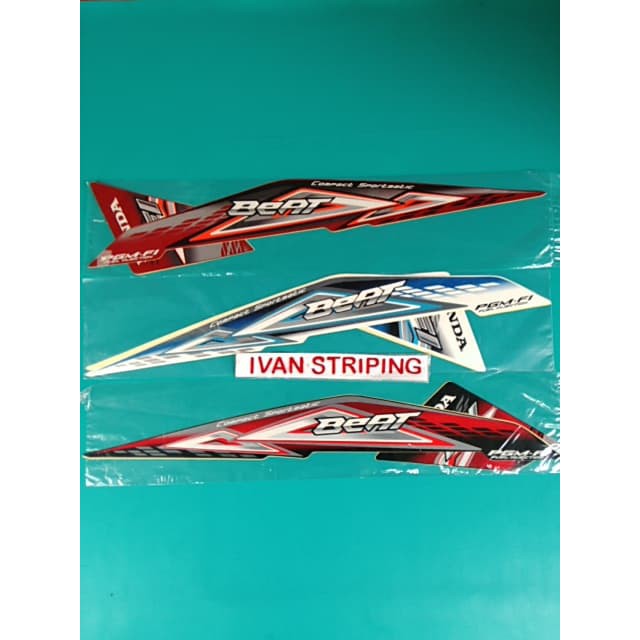 stiker / striping motor beat 2014