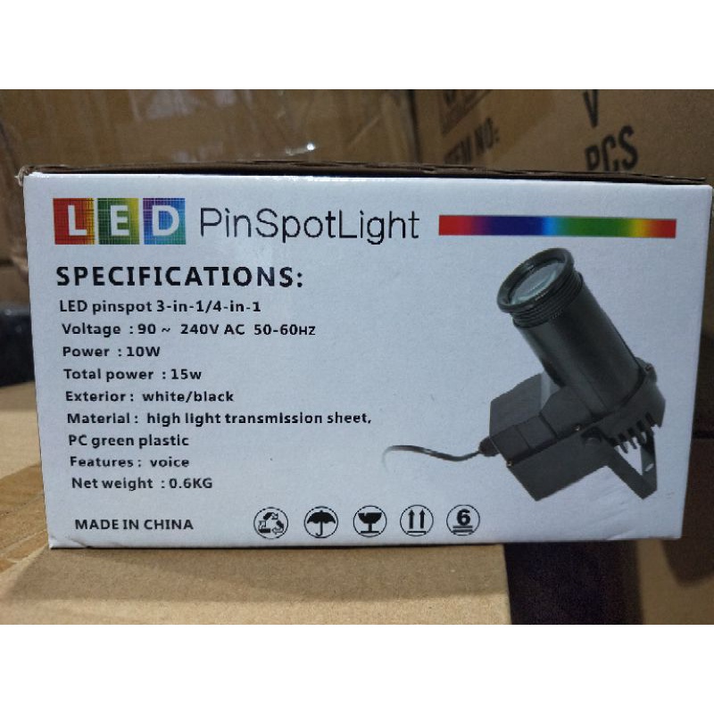 SPINSPOT LAMPU SOROT FULL COLOUR