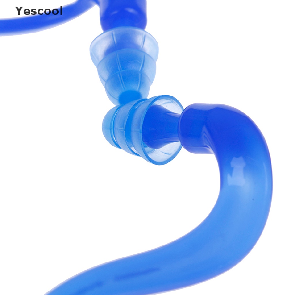 Yescool 1Pc Ear Plug Pelindung Telinga Mengurangi Suara Bising Warna Acak