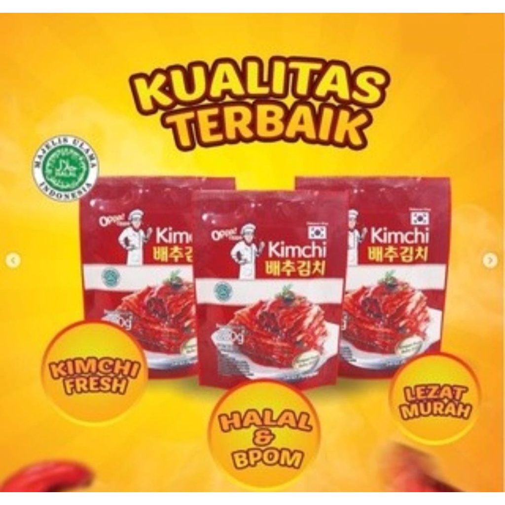 Kimchi Oppa! Oppa Makanan Tradisional Korea 200gr