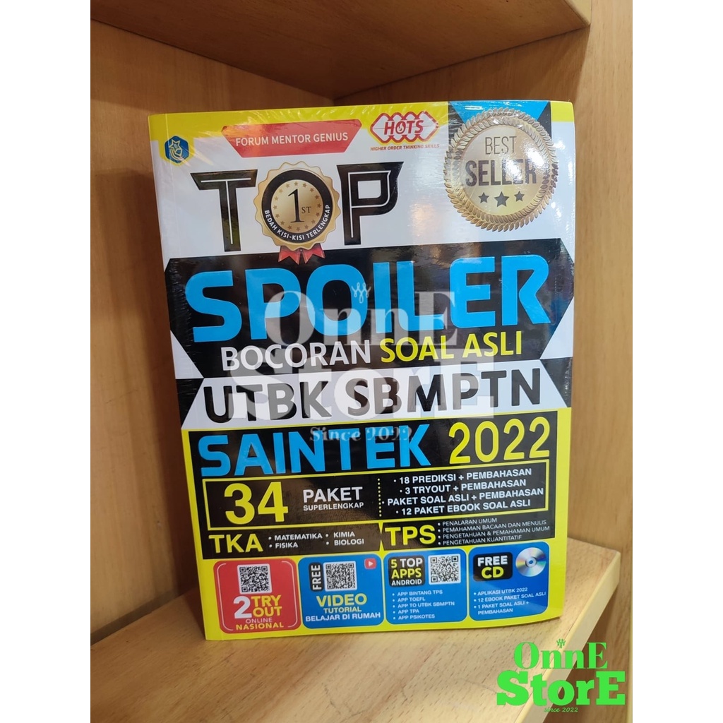 TOP SPOILER BOCORAN SOAL ASLI UTBK SBMPTN SAINTEK 2022 + CD