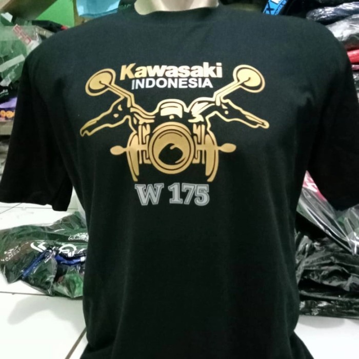 TSHIRT KAWASAKI W175 KAOS OTOMOTIF // BAJU KAWASAKI INDONESIA