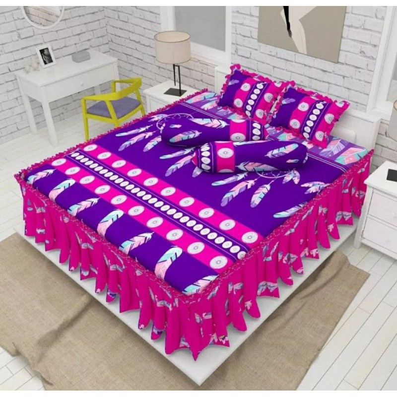 Endless Love Sprei Rumbai Queen 160 x 200 B2 - My Dream Cathcher Murah dan Berkualitas
