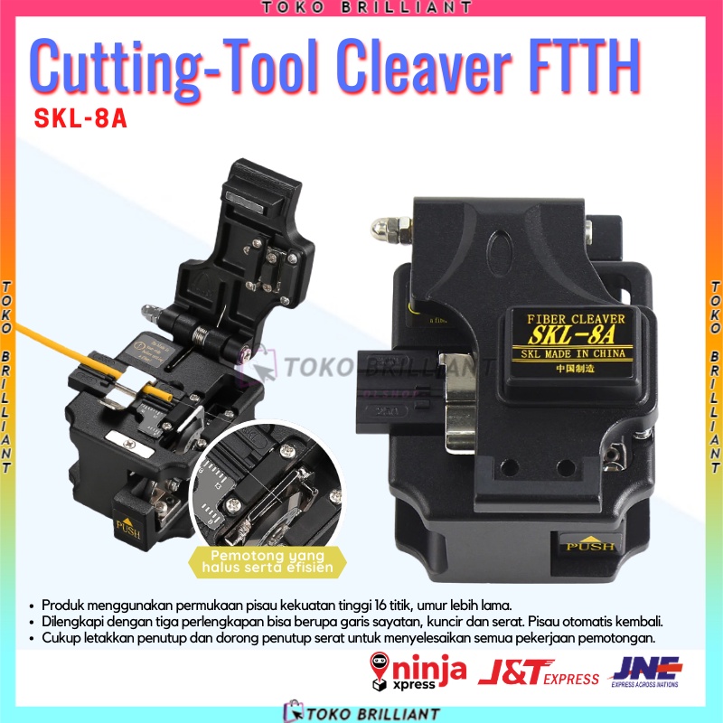 Fiber Cleaver SKL-8A High Precision Fiber Optik