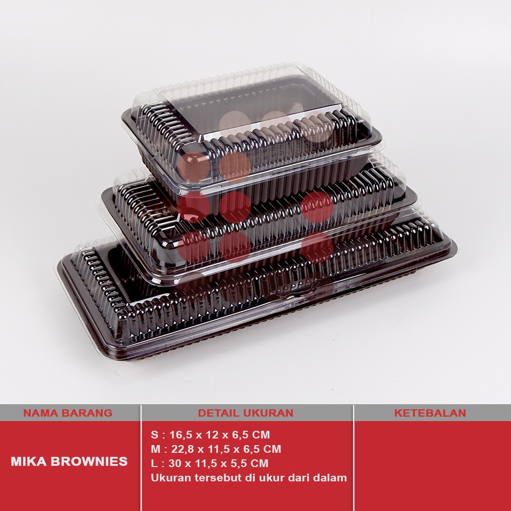 MIKA BROWNIES L ISI 20 PCS