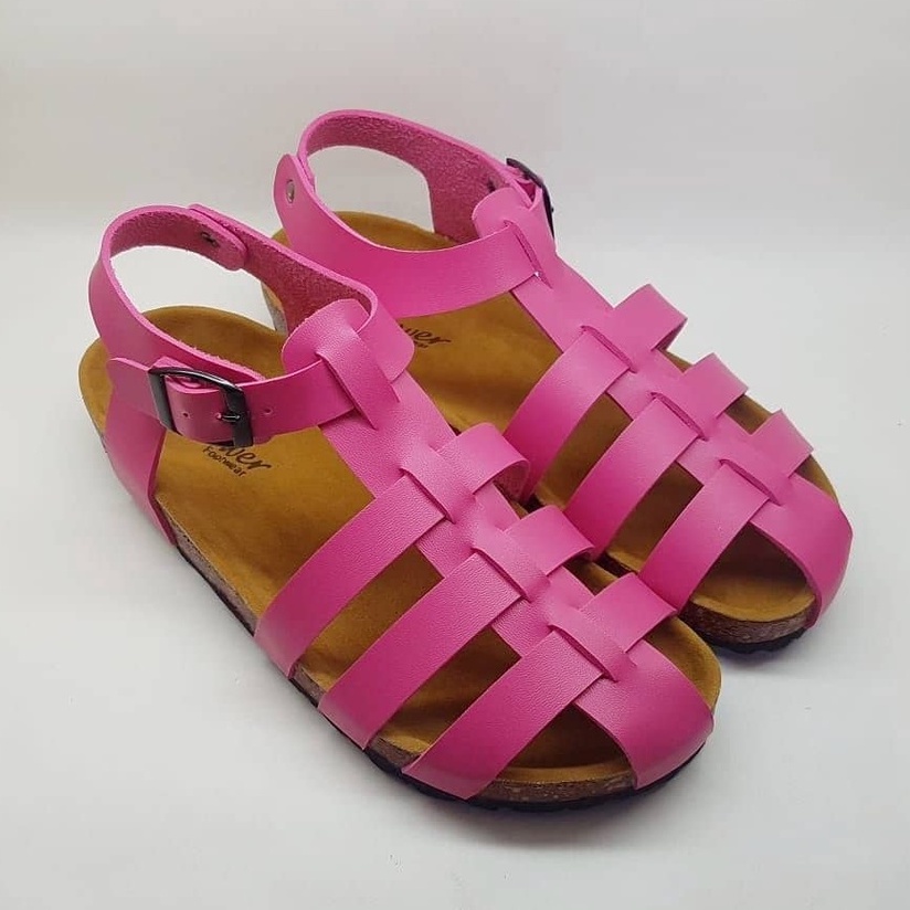 SEPATU SANDAL REPLIKA KICKERS PINK REMAJA CEWEK WANITA UKURAN BESAR JUMBO BIG SIZE