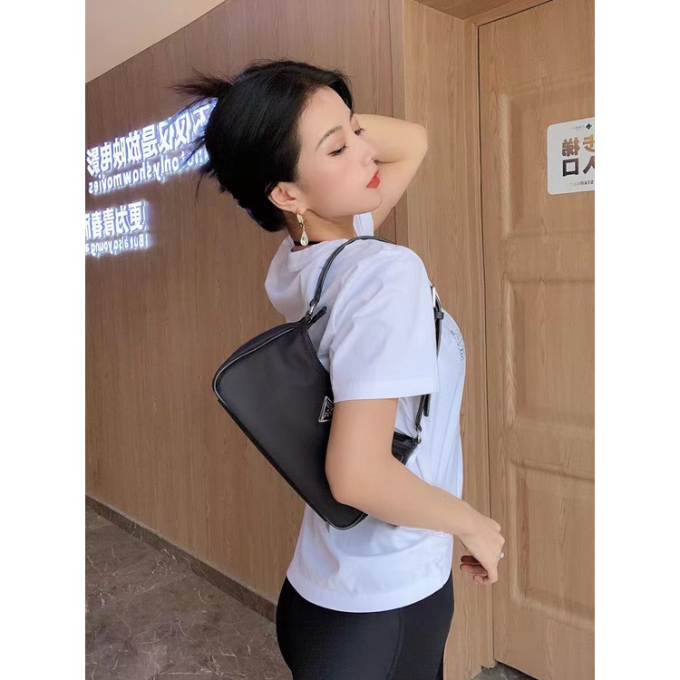 9.9 Big Sale Tas wanita Little Bay Shoulder Bag Black Premium tas bahu wanita tas selempang import tas kekinian wanita