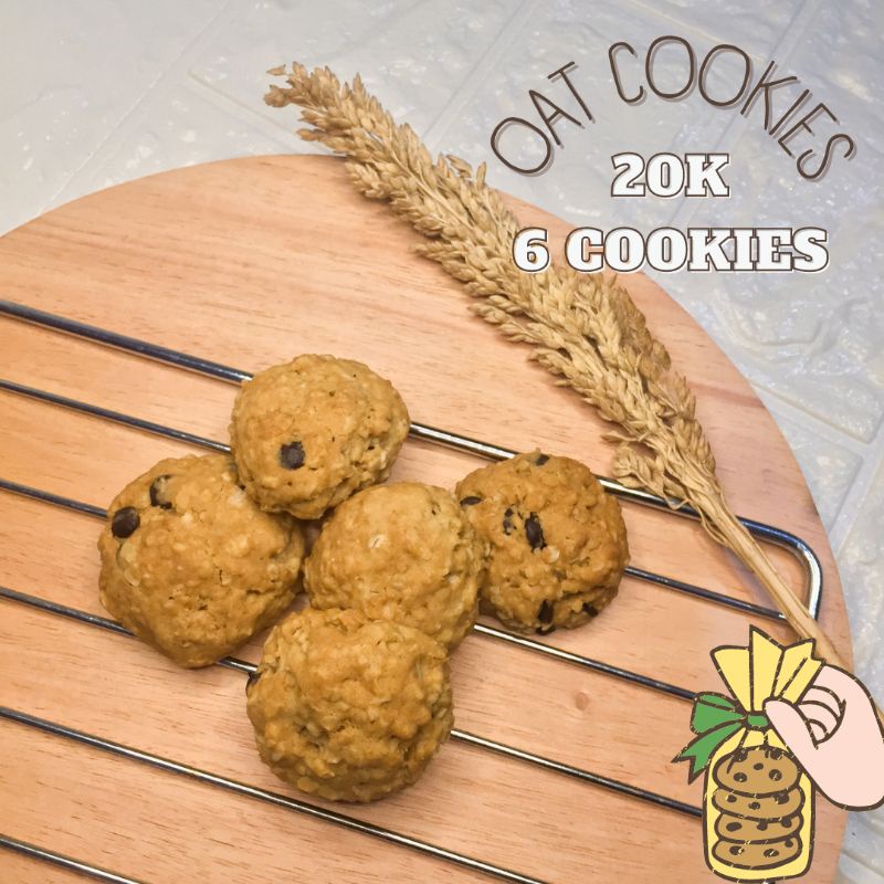 

Oat Cookies Hap.iiie (6pcs)