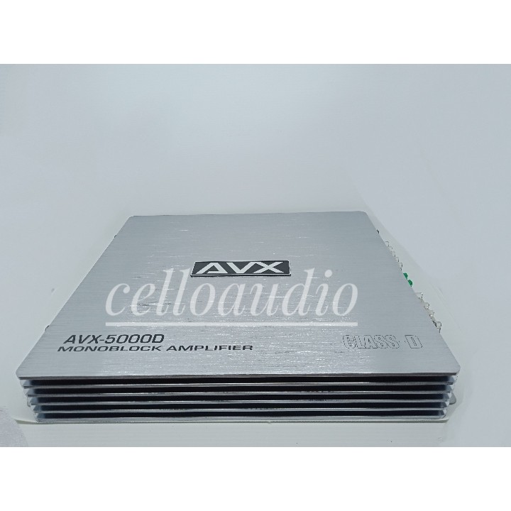 Power Monoblock Amplifier AVX-5000D Class D 5000 Watt Audio Mobil Car