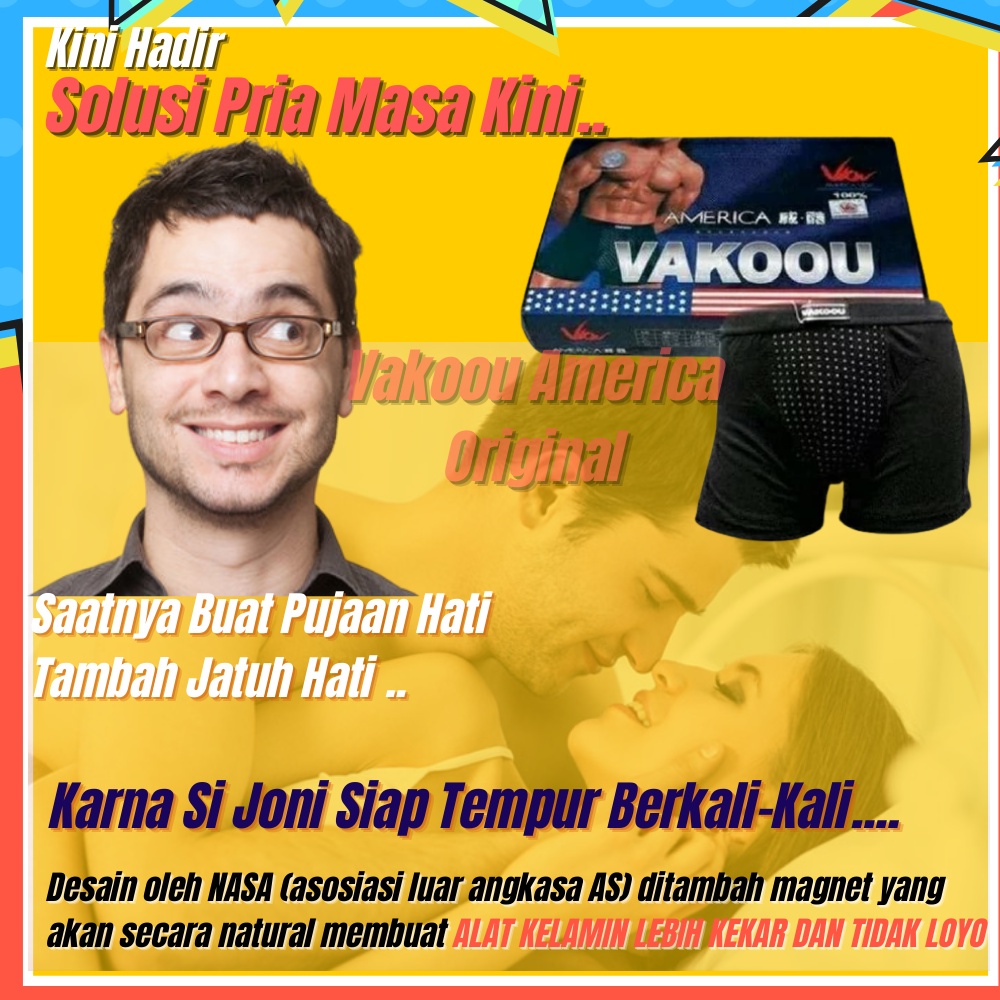 ORIGINAL Celana Boxer Magnet Terapi Kesuburan Pembesar Kelamin MrP Pria Dewasa Vakoou Terbukti Ampuh-5