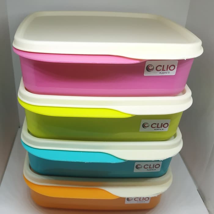 Tempat Makan Sekat 3 BPA CLIO KYOTO / Kotak Makan Bekal Murah Meriah