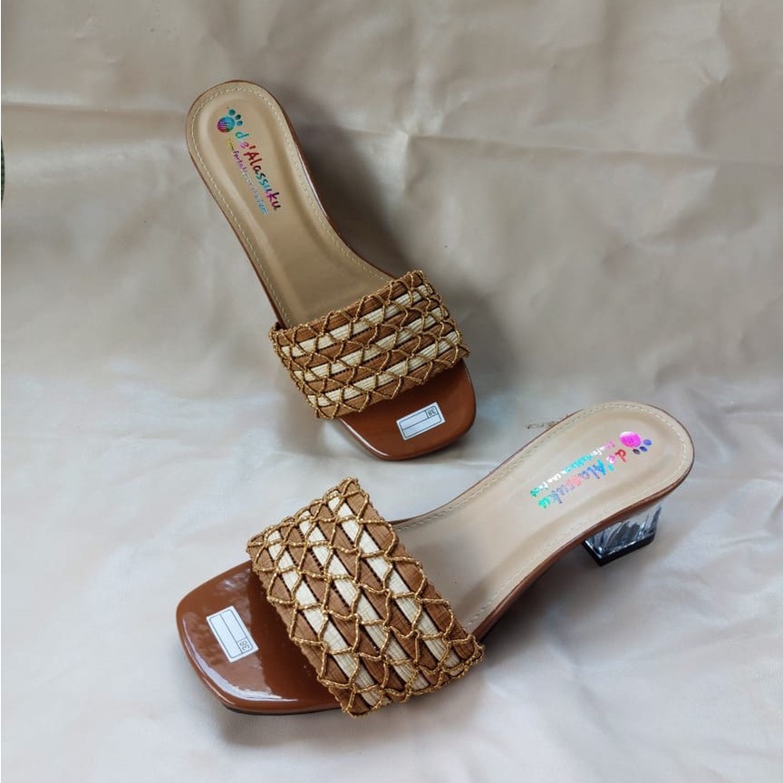 Alassuku.ID - Heels Webing Anyam Terbaru