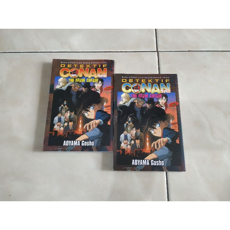 komik detektif conan movie the raven chaser first &last
