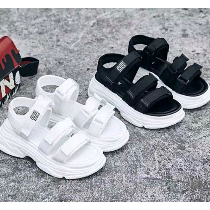 Sandal Gunung Korea Sendal Wanita Tali Gladiator 02