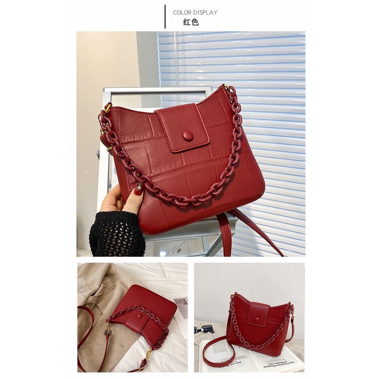 ( 2PC 1KG ) GTBI998878395 New Arrival  !!!  Tas Selempang Wanita Import  Premium Terbaru