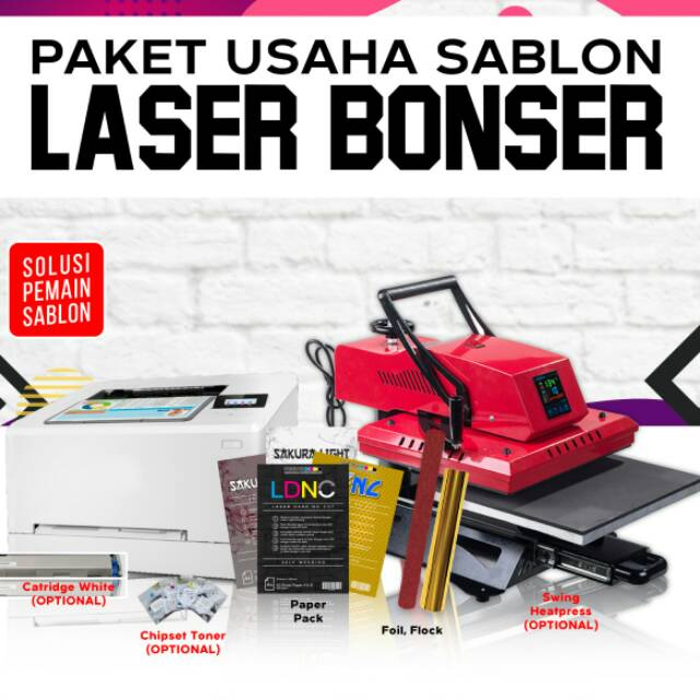 Mesin Laser Printer Sablon Kaos Termurah