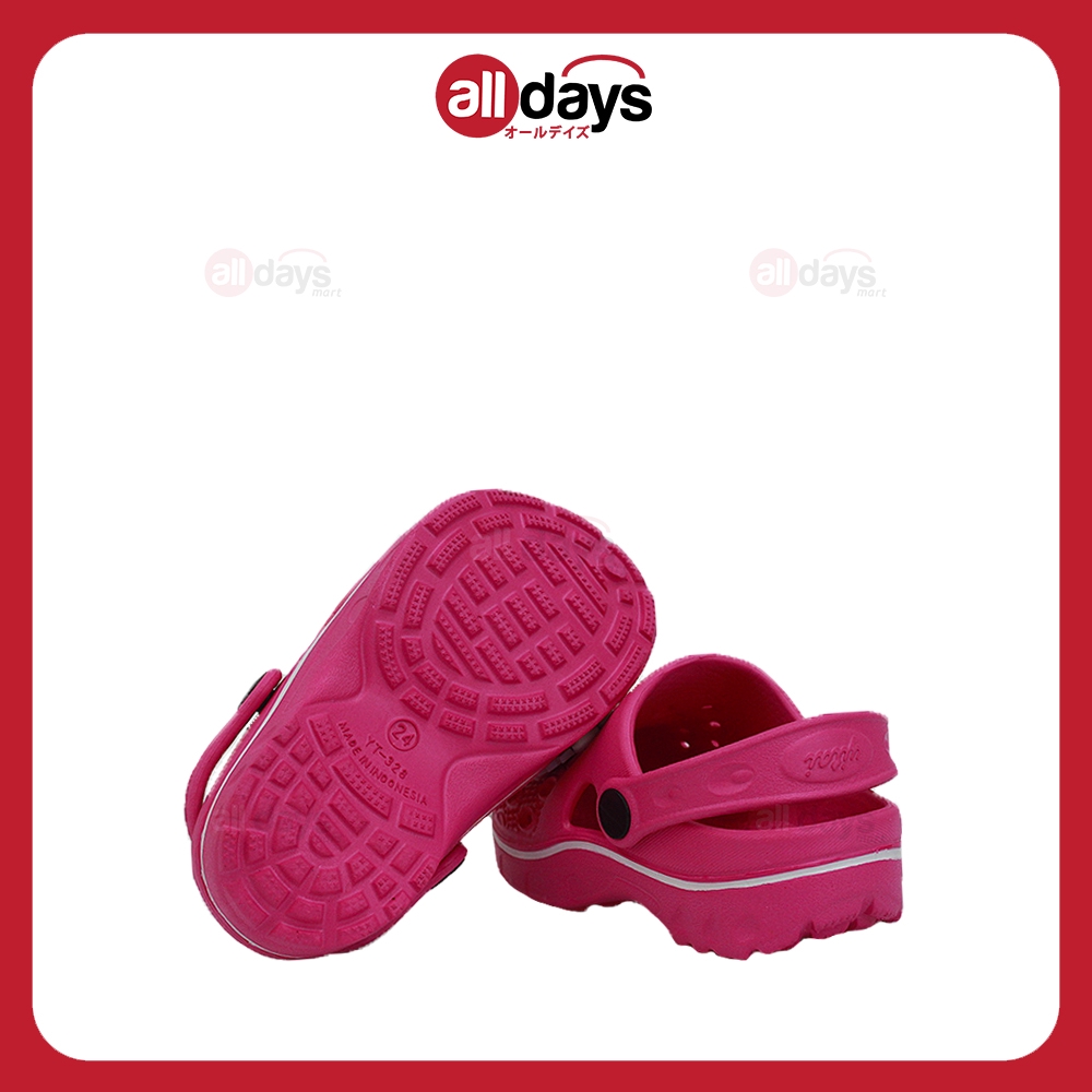 Alldays YT ~ Sandal Selop Anak Perempuan YT-328G Size 19-24