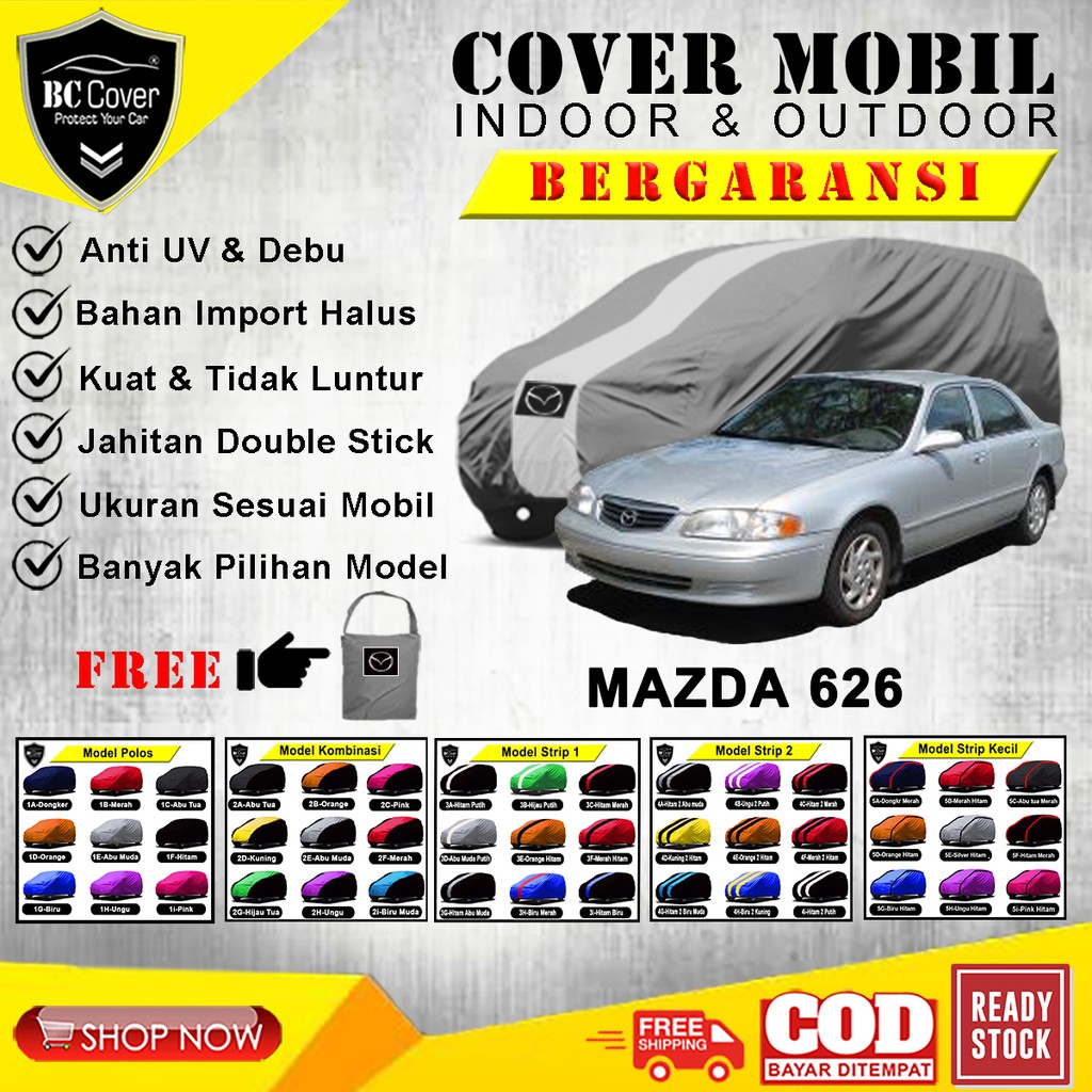 Sarung Cover Mobil Sedan Mazda 626, Sarung Mobil Mazda 626, Mantel Penutup Pelindung Outdoor