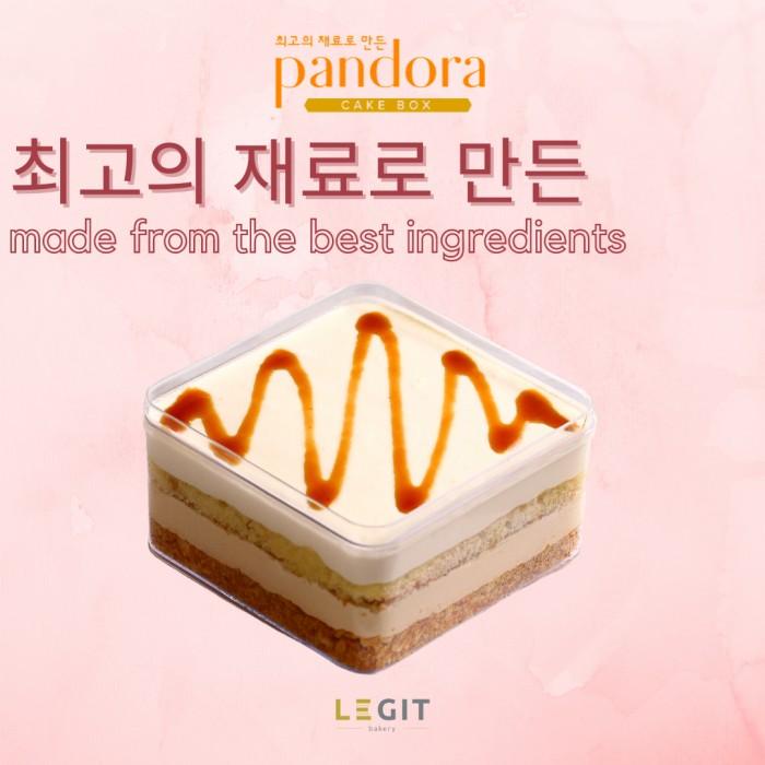 

Dessert Box PREMIUM PANDORA Cake Box ( Kue / Bolu ) Berkualitas