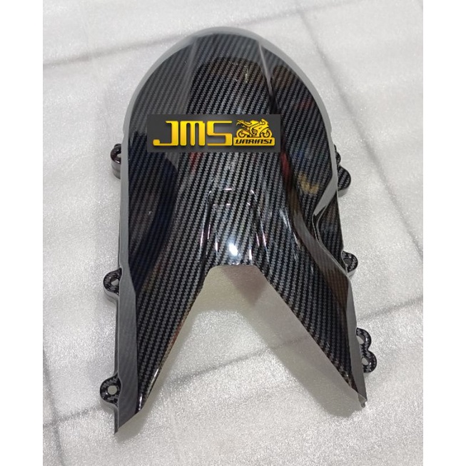 cover tutup carbon hitam cvt dan keong cvt atau sambungan cvt beat new deluxe beat street new scoopy 2020 genio zoro