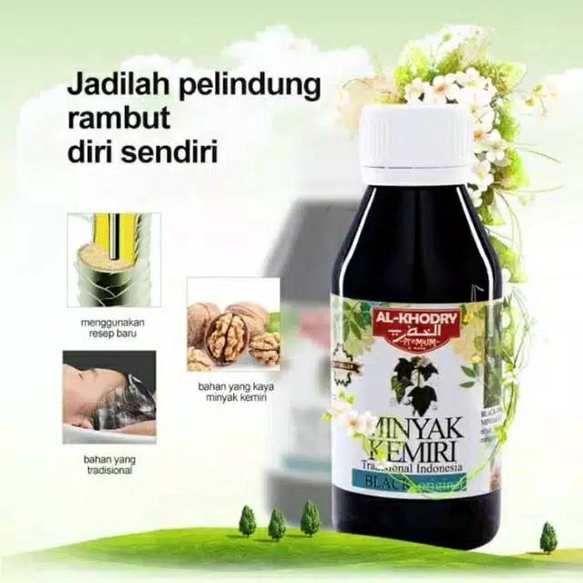 Minyak Kemiri Al Khodry Minyak Herbal Penumbuh Rambut