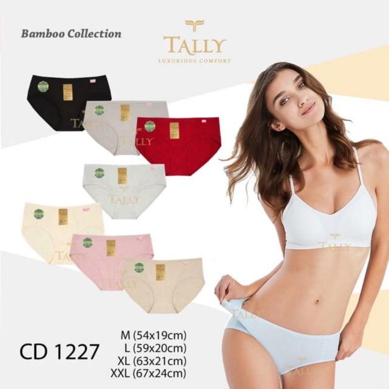 TALLY cd katun Polos 1228 basic panty