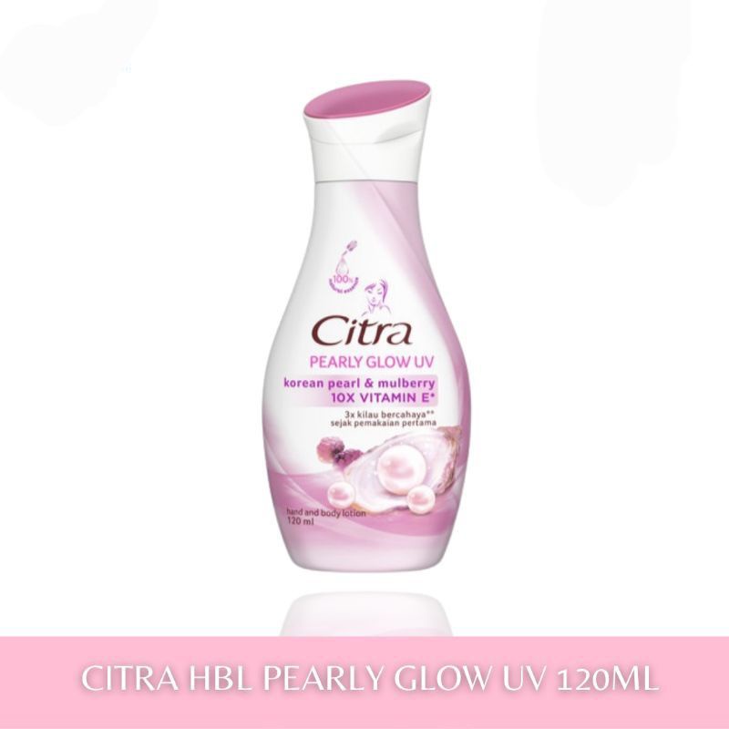 Citra Pearly Glow Uv Korean pearl &amp; mulberry 120ml