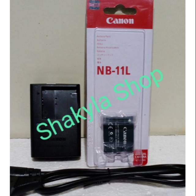 Charger Camera Canon ixus 170/175 + Baterai
