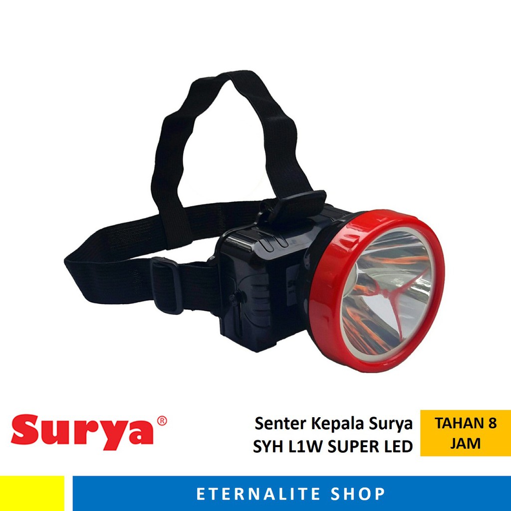 Senter Kepala LED Super LED Surya SYH L1W White / Headlamp LED