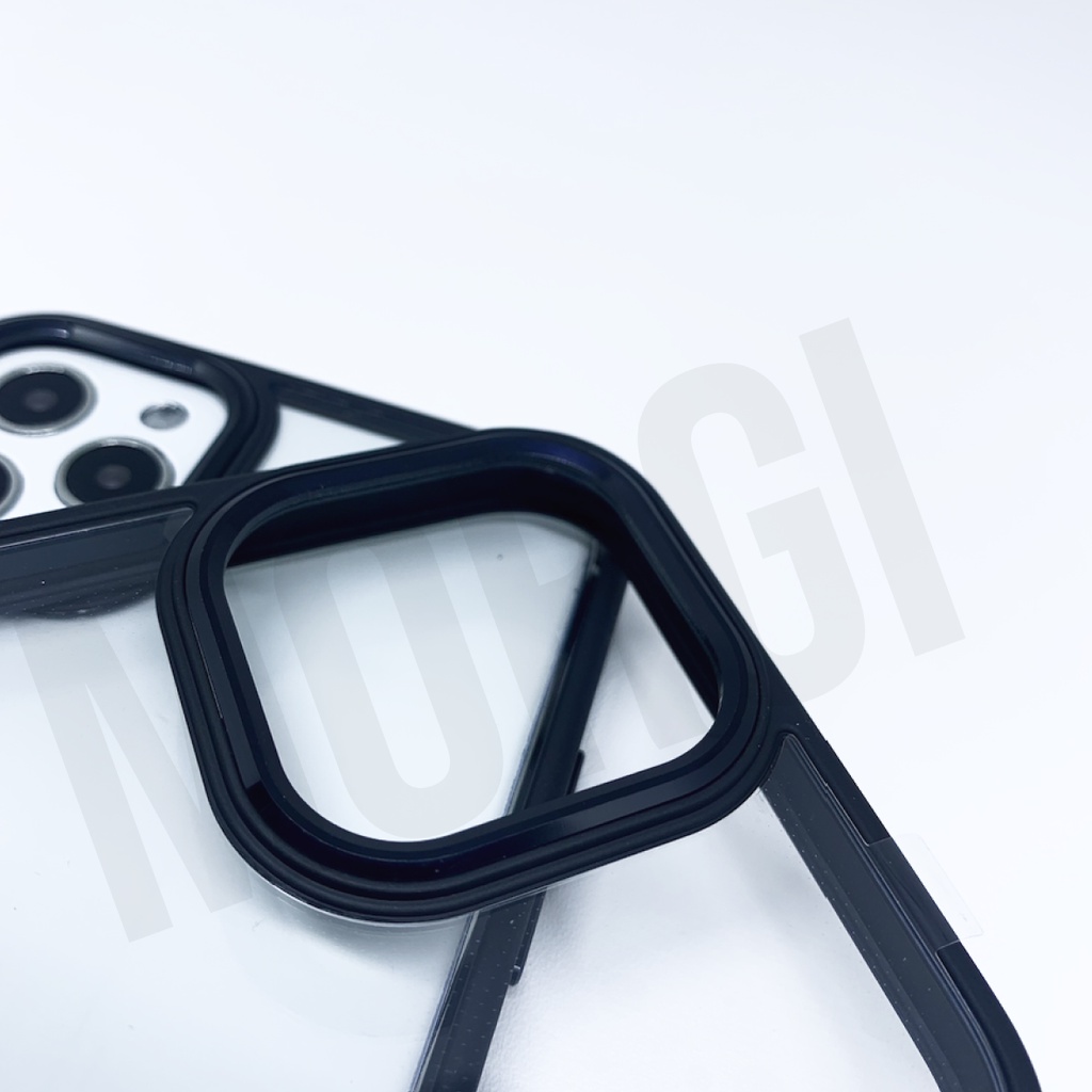 Soft Case iPhone Premium Quality Transparent Clear Hybrid 11 12 13 Pro Max Promax Camera Protection Casing Softcase