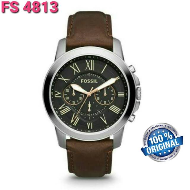 Fossil Jam Tangan Pria Type FS4813