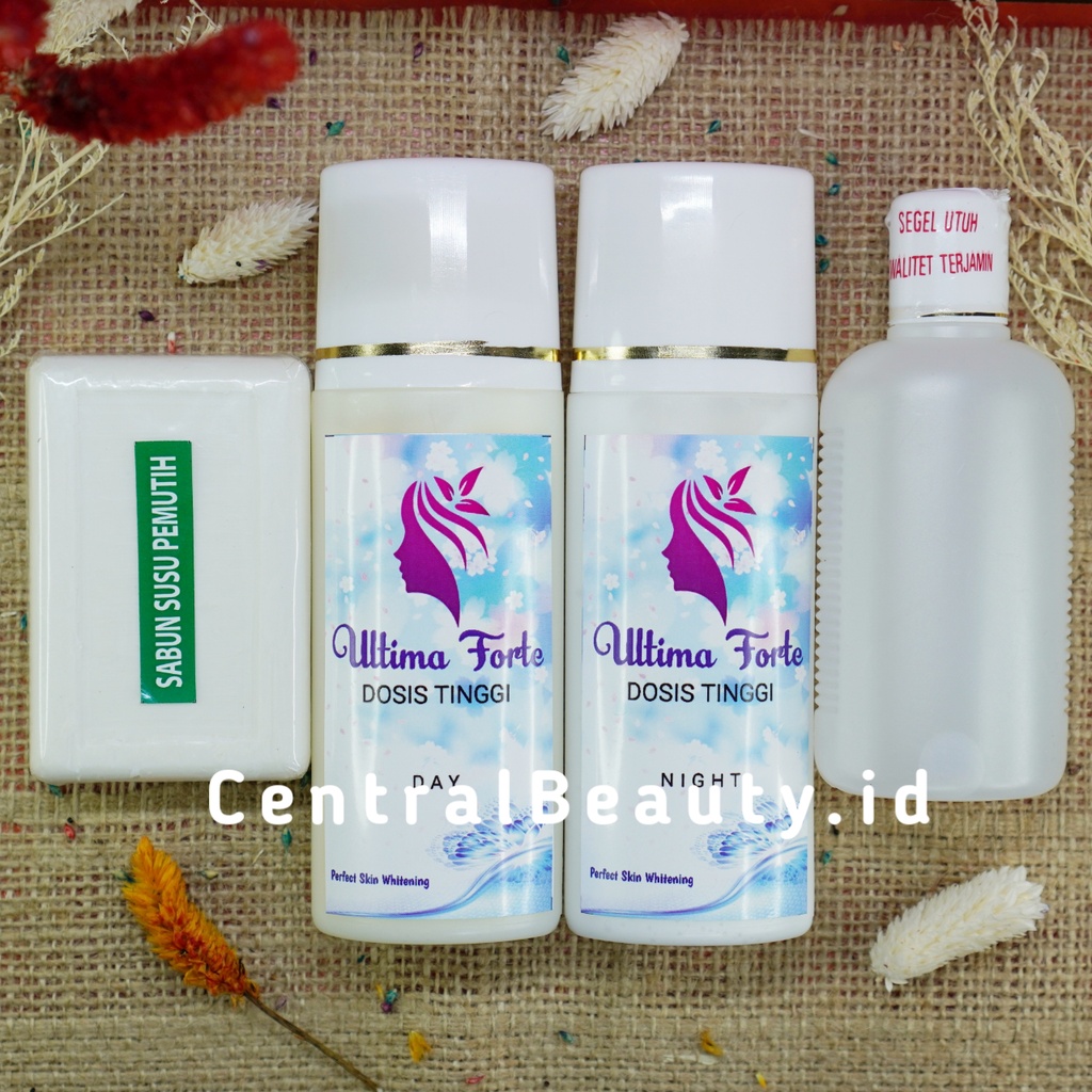 PAKET LENGKAP [ ORIGINAL ] HB SUPER FORTE 2X DOSIS SIANG DAN MALAM WHITENING PEMUTIH BADAN / TUBUH HANDBODY LOTION DOSTING