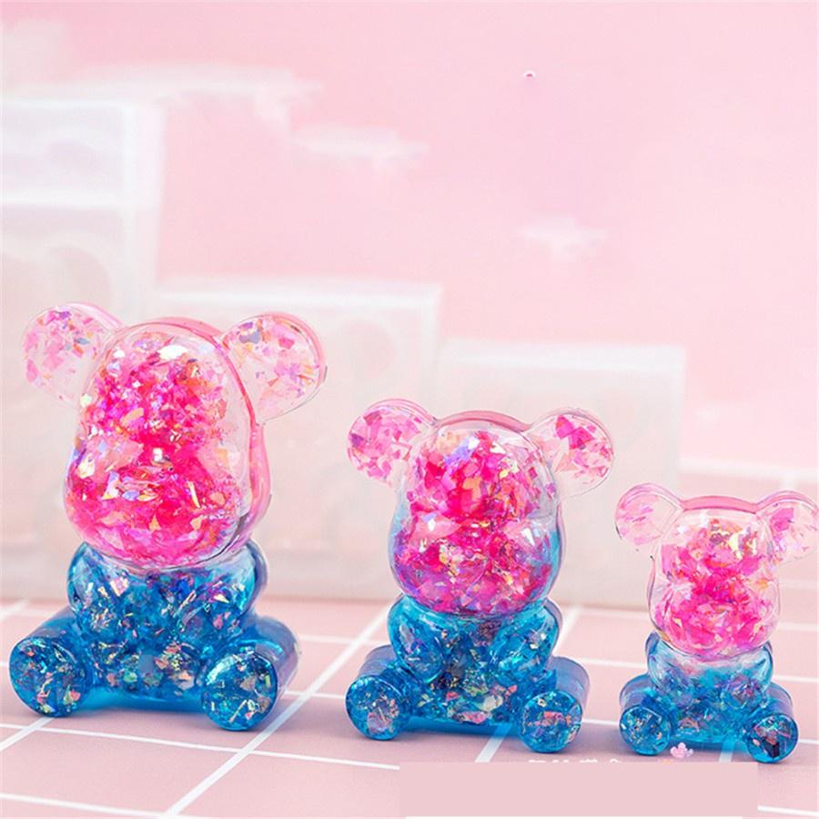 CETAKAN RESIN TEDDY 1pc GROSIR PRAKARYA MALANG silicon transparan epoxy mold 3D elastis kerajinan seni handmade tie dye Bahan Elastis Lembut Karet Sillicone Mold Craft Crating Art Kesenian