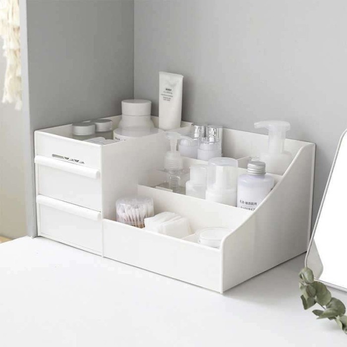 RAK COSMETIC / COSMETIC STORAGE DRAWER KOTAK PENYIMPANAN MAKEUP ORGANIZER RAK KOSMETIK MINI