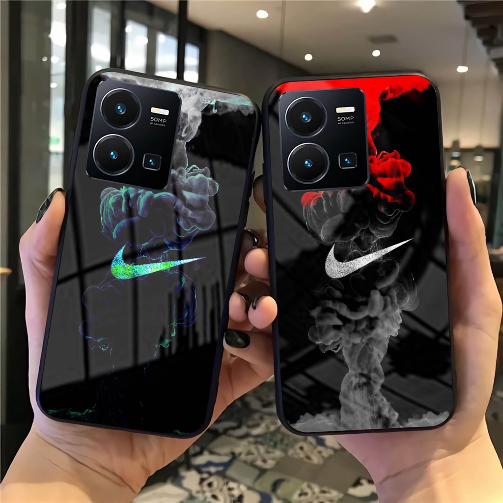 Softcase Glass VIVO Y35 2022 - GK08 - Case HP VIVO Y35 2022 - Case VIVO Y35 2022 - Kesing HP VIVO Y3