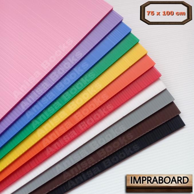 

Promo Awal tahun Impraboard / Inpraboard / PP Board 100 x 75 cm Set 4 Lembar Promo Awal tahun