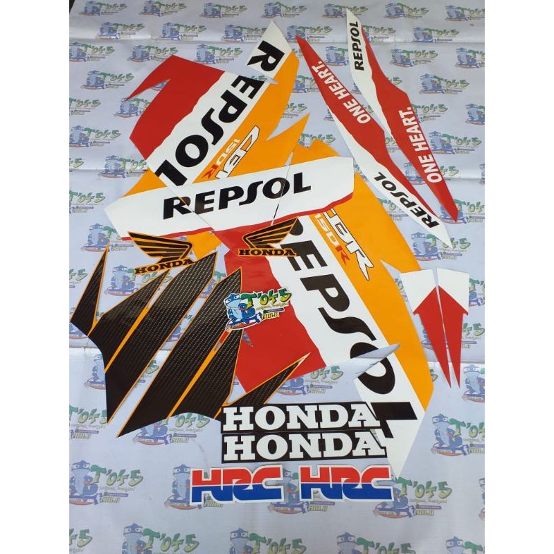 Striping CBR CBU thailand repsol