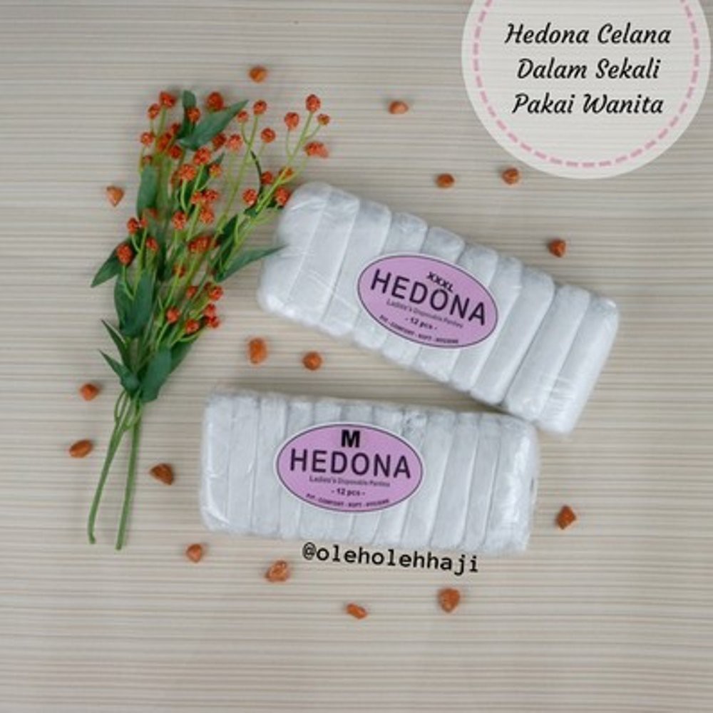 Celana Dalam Sekali Pakai Anti Bakteri CD Hedona Wanita