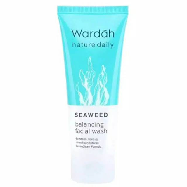 Wardah seaweed facial wash
