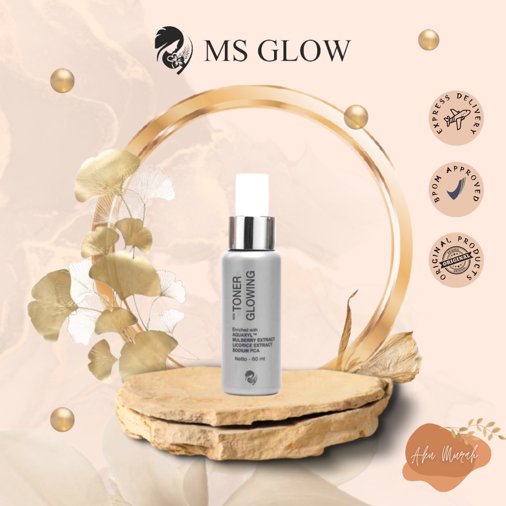 ✨ AKU MURAH ✨ MS GLOW Toner GLOWING ORIGINAL / TONER Glowing