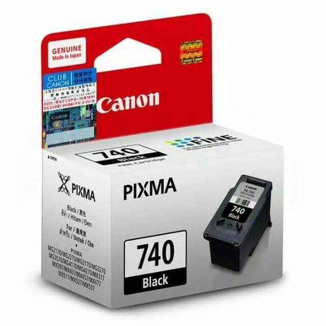 CARTRIDGE 740 BLACK CANON ORIGINAL