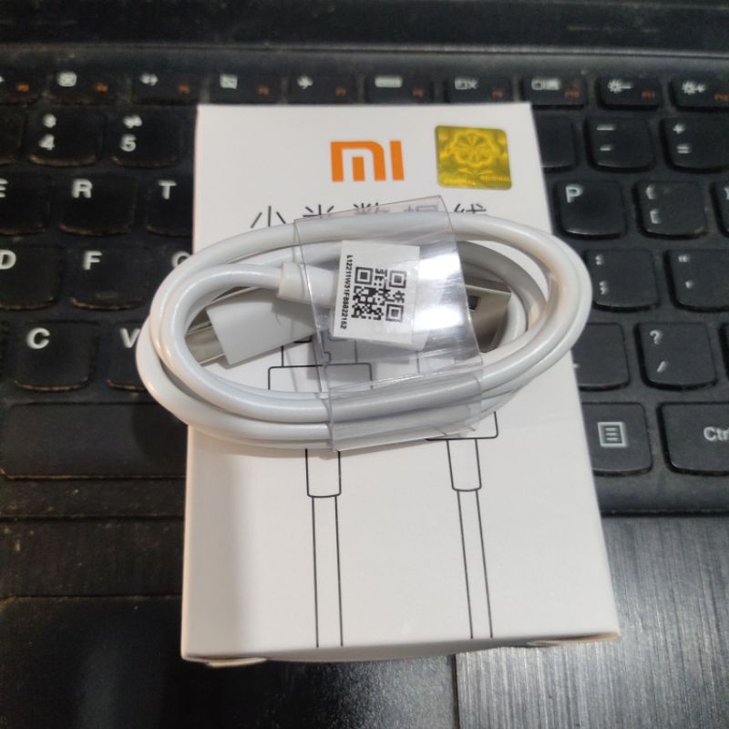 Kabel Data Original 100% Xiaomi Redmi Note 7, Redmi Note 7 Pro, Redmi 8, Redmi 8 Pro, Redmi Note 8, Redmi 9, MI A1, MI A2, Redmi Note 9S, Redmi Note 9 Pro, Redmi Note 10, Redmi Note 10 Pro, Redmi Note 10s, Redmi 10 Prime