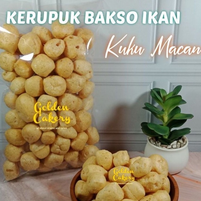 

Kerupuk BAKSO IKAN | Kuku Macan