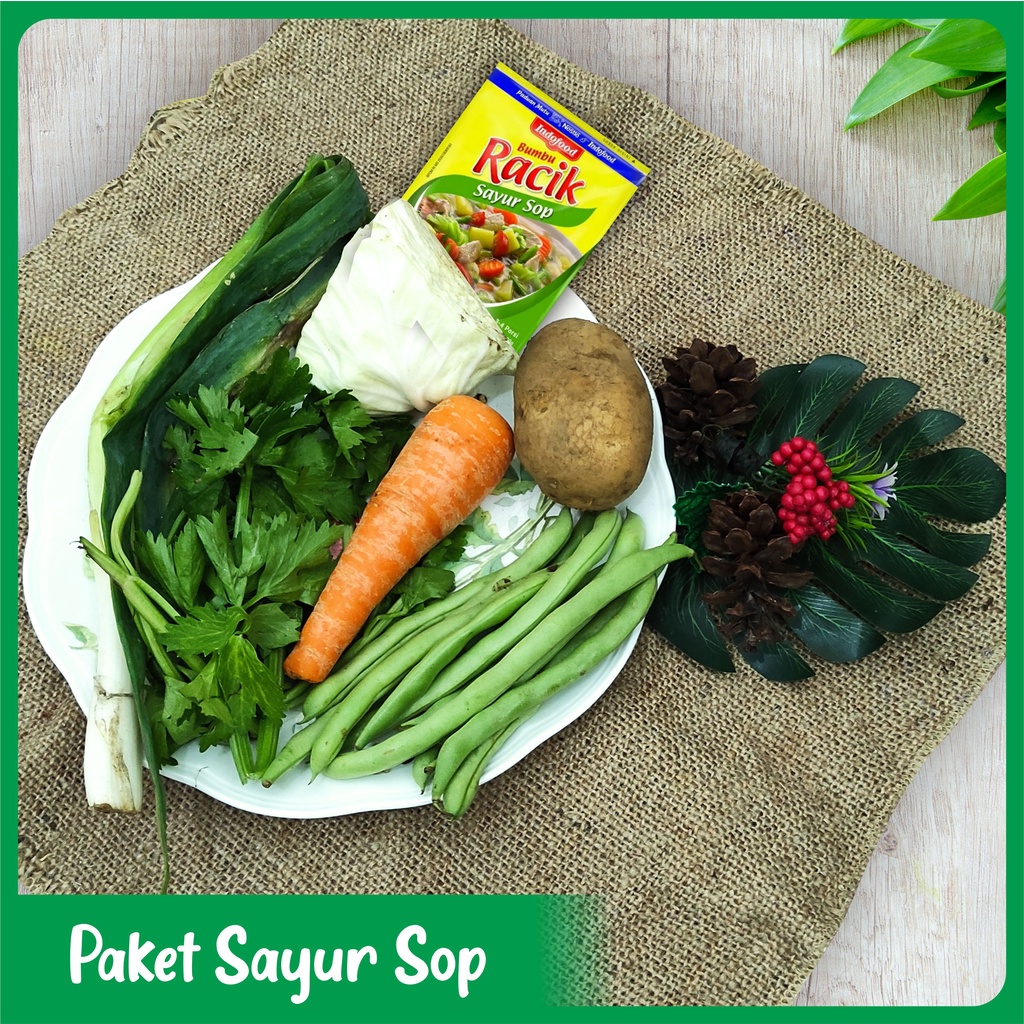 

KIRIM BESOK Paket sayur Sop