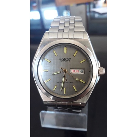 SANWA HC-6217 Quartz Jam Tangan Pria second/bekas